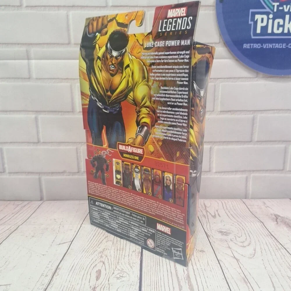 Marvel Legends Marvel Knights Luke Cage 6”Action Figure Mindless One BAF Sealed - Picture 3 of 6